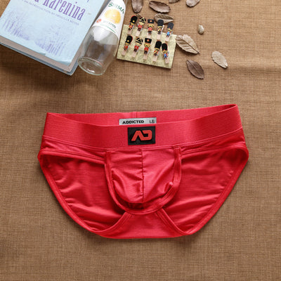 Calzoncillos Tanga de Talle Bajo en Nylon Cepillado para Hombre - Image 2