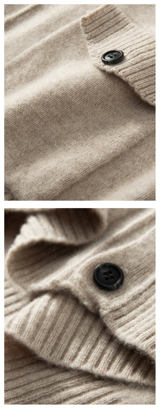 Chaqueta Casual de Cuello Alto para Hombre - Abrigo Versátil y Cálido - Image 35