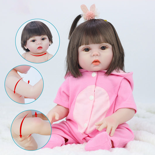 Muñeca Vinilo Realista 53 cm - Juguete para Casa de Muñecas - Image 4