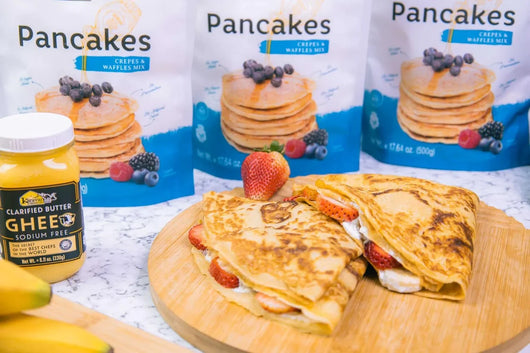 Tripack de Premezclas Karavansay – Pancakes, Crepes y Waffles Sabor Natural - Tekeno