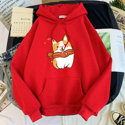 Sudadera Mujer Estampado Tendencia Coreana Manga Larga Casual - Image 13
