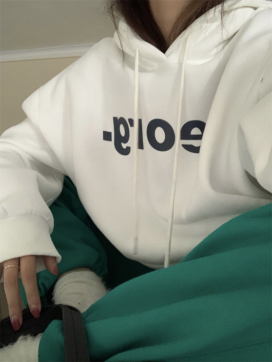Sudadera Oversized con Capucha en Felpa Gruesa - Talla Plus - Image 11