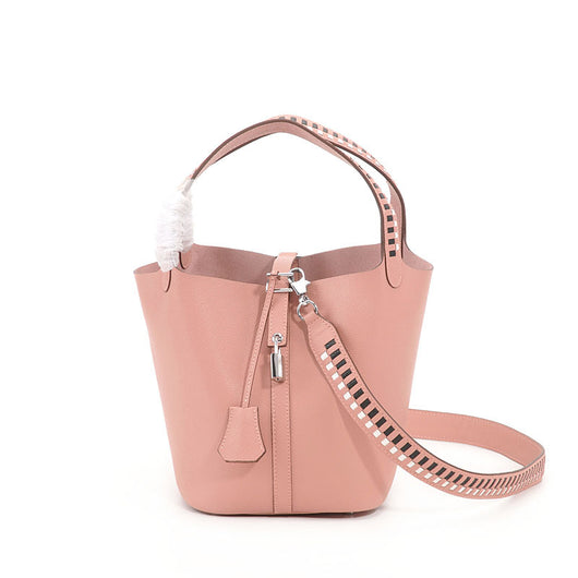 Bolso Bucket de Cuero para Mujer - Asa de Hombro - Image 7