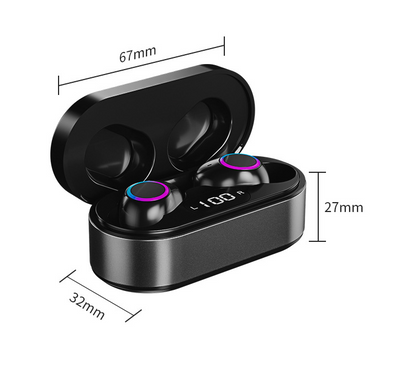 Auriculares Bluetooth F12 con Carcasa Metálica Premium - Image 6