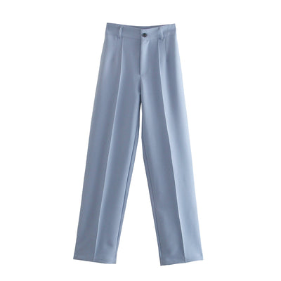 Pantalón Multicolor Cintura Alta Pierna Ancha para Mujer - Image 18