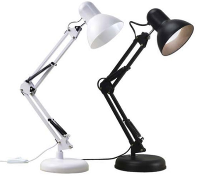 Lámpara de Escritorio LED Articulada con Brazo Largo y Clip - Image 8