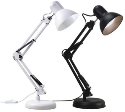 Lámpara de Escritorio LED Articulada con Brazo Largo y Clip - Image 8