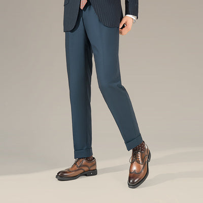 Zapatos de Cuero Grabado Oxford para Hombre - Calzado Formal Ejecutivo - Image 12