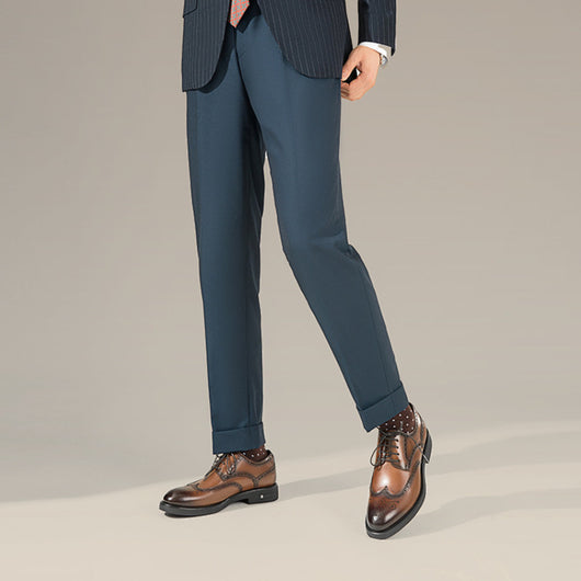 Zapatos de Cuero Grabado Oxford para Hombre - Calzado Formal Ejecutivo - Image 12