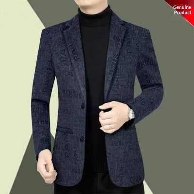 Chaqueta de Lana para Hombre Estilo Casual con Solapa - Image 3