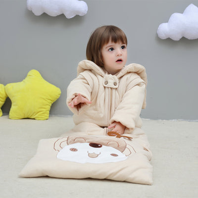 Saco de Dormir para Bebé de Algodón Puro Otoño e Invierno - Image 6