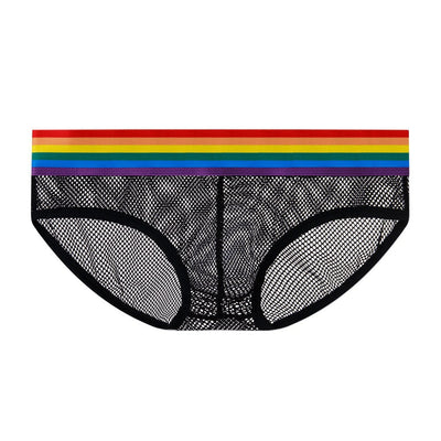 Bóxer Deportivo de Malla Arcoíris para Hombre - Image 15
