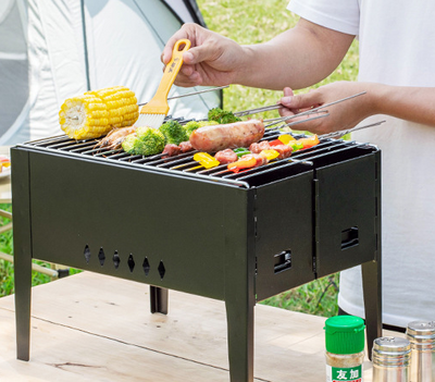 Asador Portátil Plegable con Horno para Exterior - Image 12