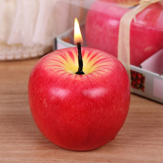 Vela Aromática en Forma de Manzana - Regalo Navideño Decorativo para el Hogar - Image 3