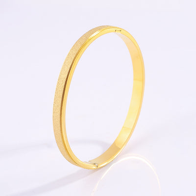 Pulsera de Acero Titanio Oro Aluvial Degradado - Image 11