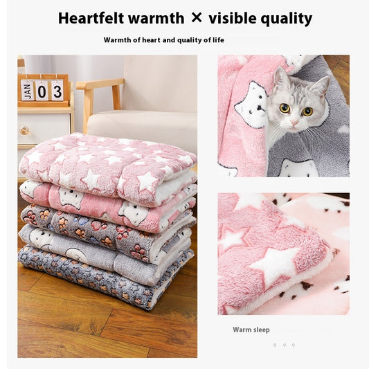 Cama Térmica Acolchada para Perros y Gatos - Colchoneta Cálida Invierno - Image 2