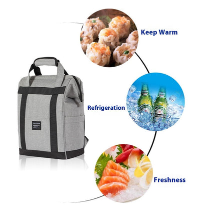 Bolsa Térmica de Viaje Oxford con Aislamiento para Alimentos y Bebidas - Image 17