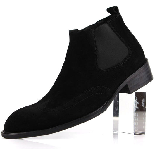 Botas de Cuero Genuino con Punta Afilada - Comodidad Premium - Image 6