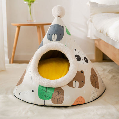 Casa Triangular Arenero Cerrado para Gatos - Image 4