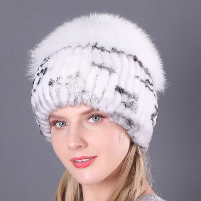 Gorro de Invierno de Piel de Conejo Rex - Abrigo Máximo - Image 9