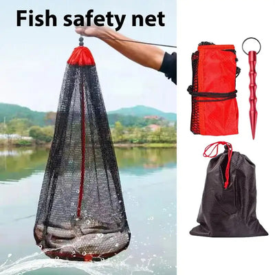 Bolsa de Pesca Portátil con Malla de Seguridad y Cierre Hermético - Image 6
