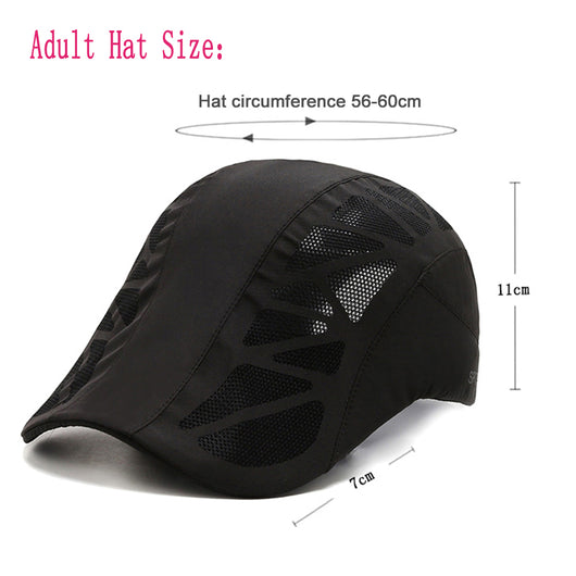 Gorra Tipo Boina Transpirable de Malla para Hombre y Mujer - Secado Rápido Ideal para Chef y Trabajo - Image 10