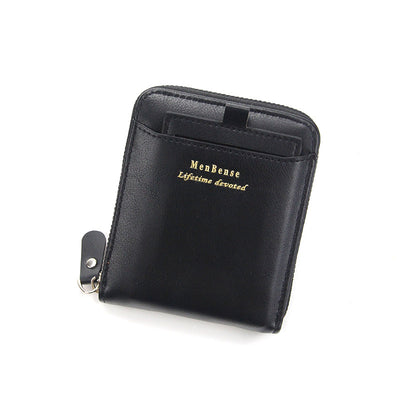 Billetera Compacta para Hombre con Múltiples Compartimentos y Cierre de Cremallera - Image 3