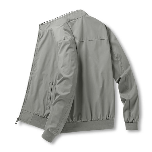 Chaqueta de Cuello Alto para Hombre - Primavera y Otoño