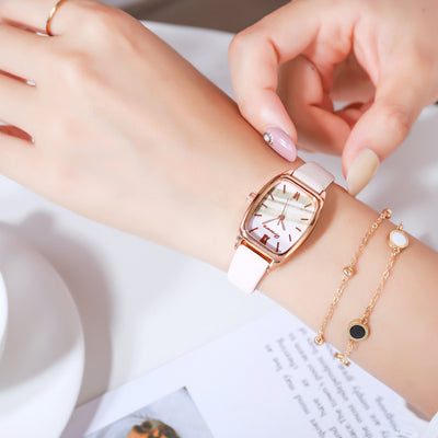 Reloj de Pulsera Cuadrado Elegante con Correa de Poliuretano - Image 20