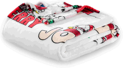 Cobija de felpa Peanuts Velvet Loft Snoopy 140 x 178 cm – Diseño The Flying Ace, oficial y ultra suave - Tekeno