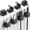 Set de 8 organizadores magnéticos para cables – Adhesivo fuerte Costop, fácil apertura, ideal para organizar cables de carga en hogar, oficina, auto y escritorio