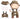 for Labubu Clothes Designer/For Labubu Outfits,Clothes Set for 17Cm Lububu Doll,3 Piece Set Hat Clothing for LA BUBU, Boys and Girls Stylish Adorable Dolls Clothes Accessories (No Doll)_13 - Tekeno