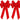 2 Pack Red Christmas Bows Outdoor Decorations,12”X20” Large Christmas Tree Topper Bow, Velvet Wreath Bow with Glitter Gold Edge for Xmas Home Front Door Decor - Tekeno