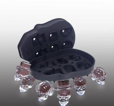 Molde de Hielo 3D Calavera de Silicona - Multiusos para Postres, Velas y Chocolate - Image 8