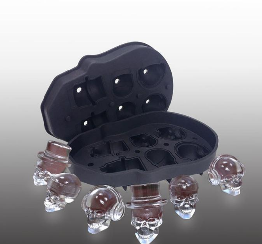 Molde de Hielo 3D Calavera de Silicona - Multiusos para Postres, Velas y Chocolate - Image 8