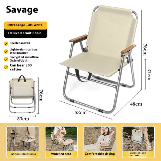 Silla Plegable Portátil con Mesa Integrada - Image 8