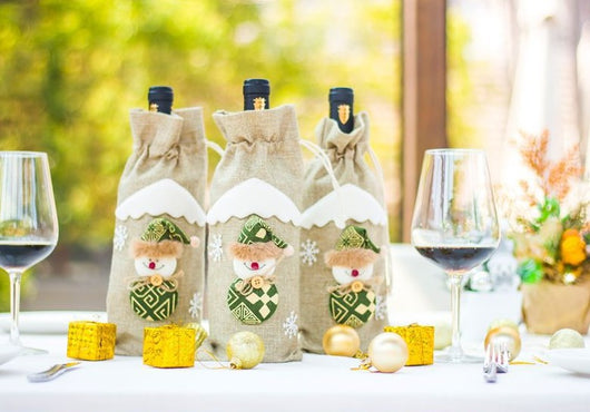 Calcetines Navideños para Botellas de Vino - Image 3