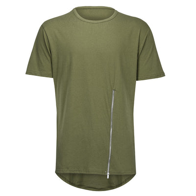 Playera Hip Hop con Cierre en el Pecho - Image 5