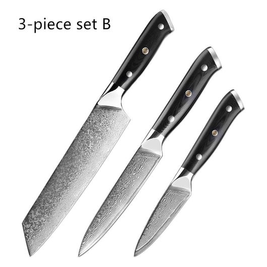 Cuchillo Chef Damasco Acero Inoxidable Estilo Occidental - Image 5
