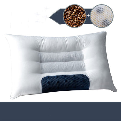 Almohada Cervical de Semillas de Cassia y Cáscara de Trigo Sarraceno