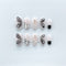 Parches de Uñas Deshidratadas Naked French Dance - Colección Halo