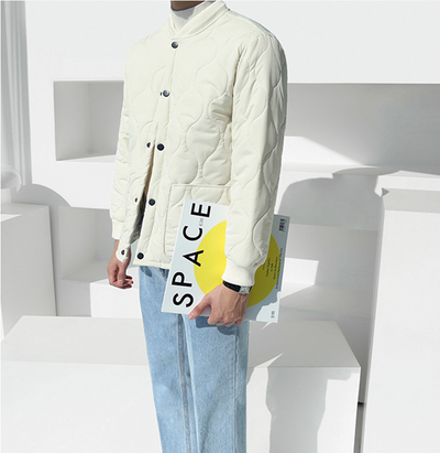 Chaqueta Bomber de Algodón para Hombre - Estilo Otoñal - Image 7