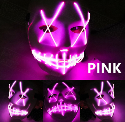 Máscara LED Brillante para Todo el Rostro - Halloween - Image 5