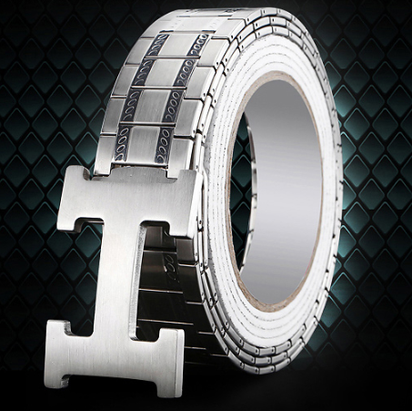 Cinturón de Acero Inoxidable para Hombre