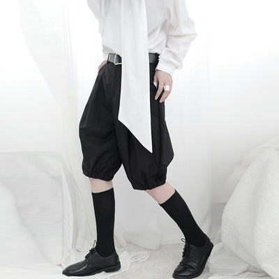 Shorts Oscuros con Puños Elásticos - Image 13