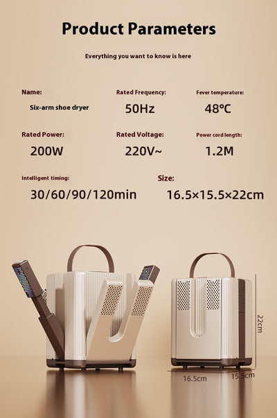 Secador Inteligente de Zapatos con Temporizador Automático - Image 14