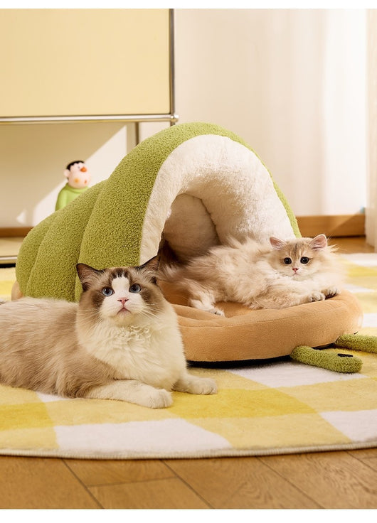 Cama Térmica Semicerrada para Gatos - Nido Acogedor tipo Caracol - Image 19