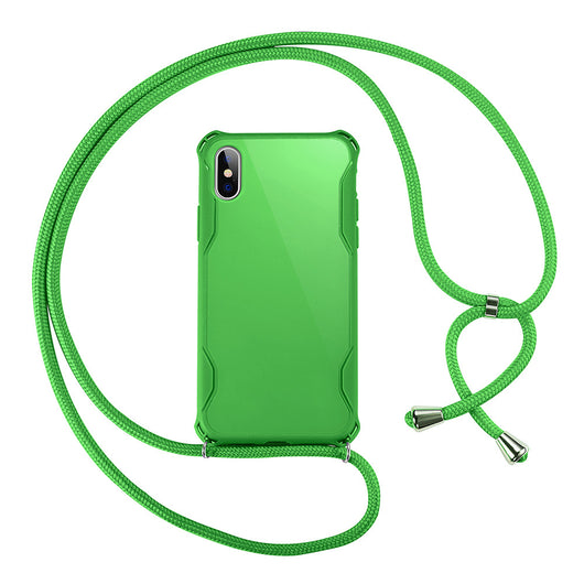 Funda de Celular Apple con Cadena Colgante en Colores Caramelo - Image 19