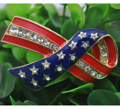 Broche Bandera Nacional Efecto Goteo - Image 7
