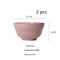 4.5in Bowl Taro Morado 2 Piezas